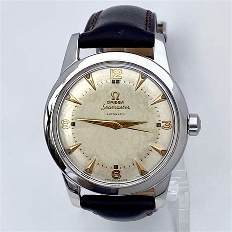 1950 men omega seamaster|omega seamaster 1950s price.